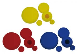 Noiseken Probe cover set for EM-6993, No Carry Case