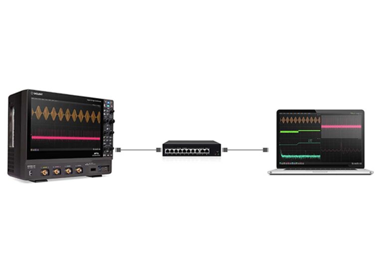 Waveform Data Offline Analysis<br />
<br />
Easy to observe and analyze, no need to go back and forth for data copying and processing.<br />
<br />
SigScopeLab only controls remote cquisition（channel/trigger/acquisition/horizontal related Specifications）and does not control remote analysis and measurement. SigScopeLab fetchs waveform data from the remote device online after controlling the acquisition, and then performs local data analysis without relying on the analysis function of the oscilloscope.<br />
<br />
*SigScopeLab features data online acquisition and offline analysis, while Webserver specializes in real-time control of oscilloscope and waveform observation.