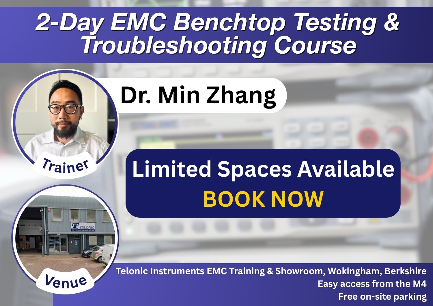 2 Day EMC Benchtop Testing & Troubleshooting Course