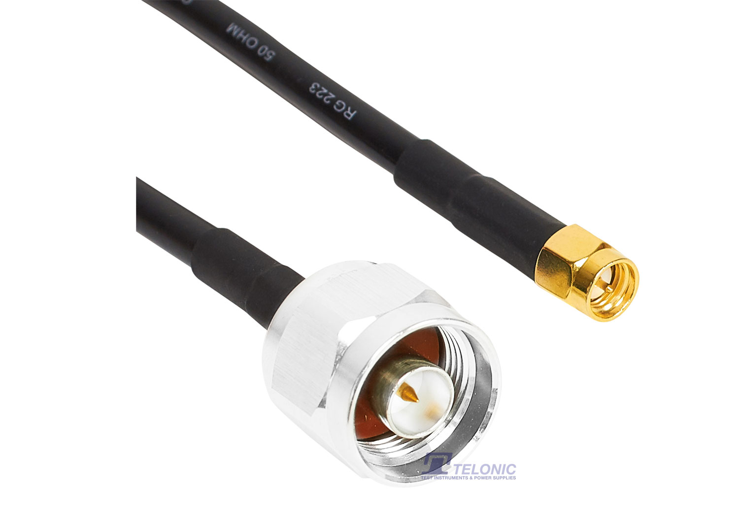 TEKBOX NM-SMAM/75/RG58 N-Male to SMA-Male, 75cm 50Ω RF Cable