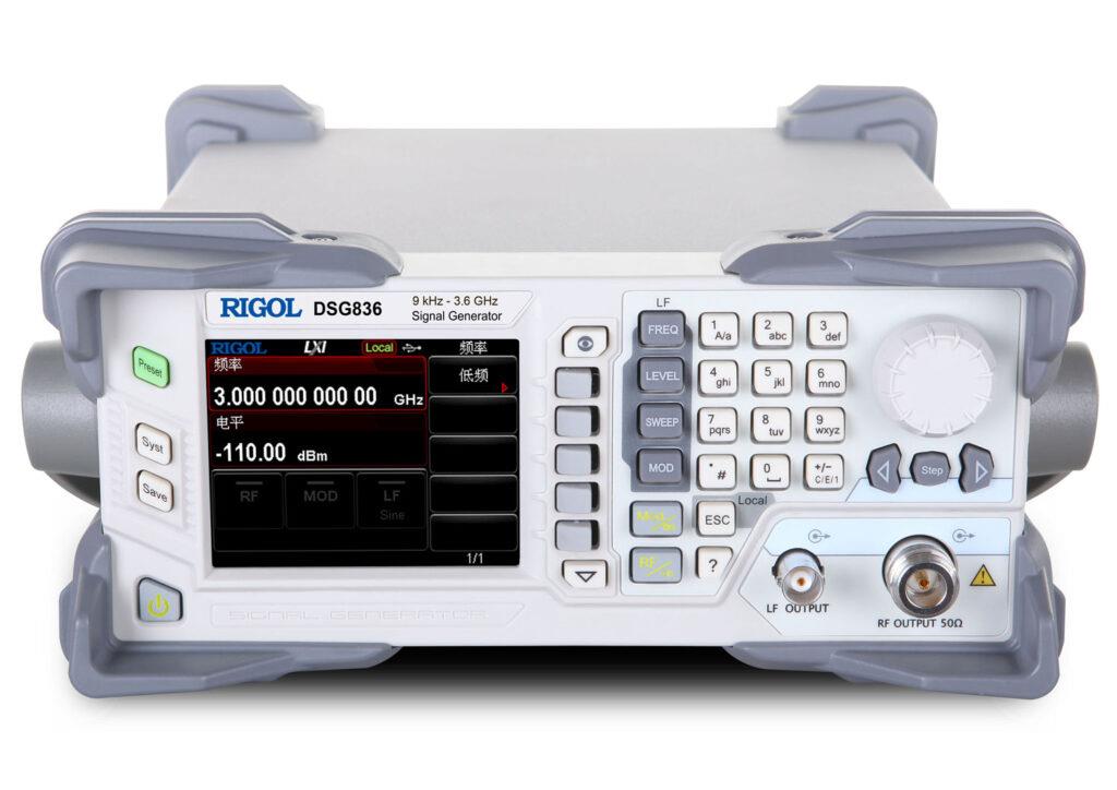 Image of Rigol dsg800a signal generator front