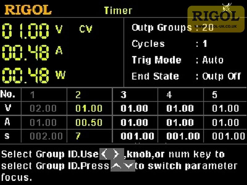 Rigol TIMER-DP700 Timer Functions Licence