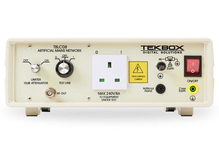 TEKBOX TBLC08 50uH Single Phase AC Line Impedance Stabilisation Network (LISN), CISPR 16-1-2
