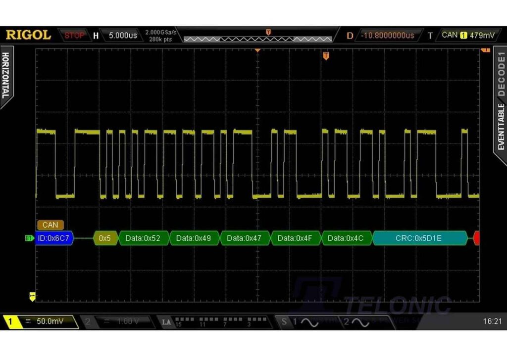 Rigol CANDS2000 CANBus Analysis Licence