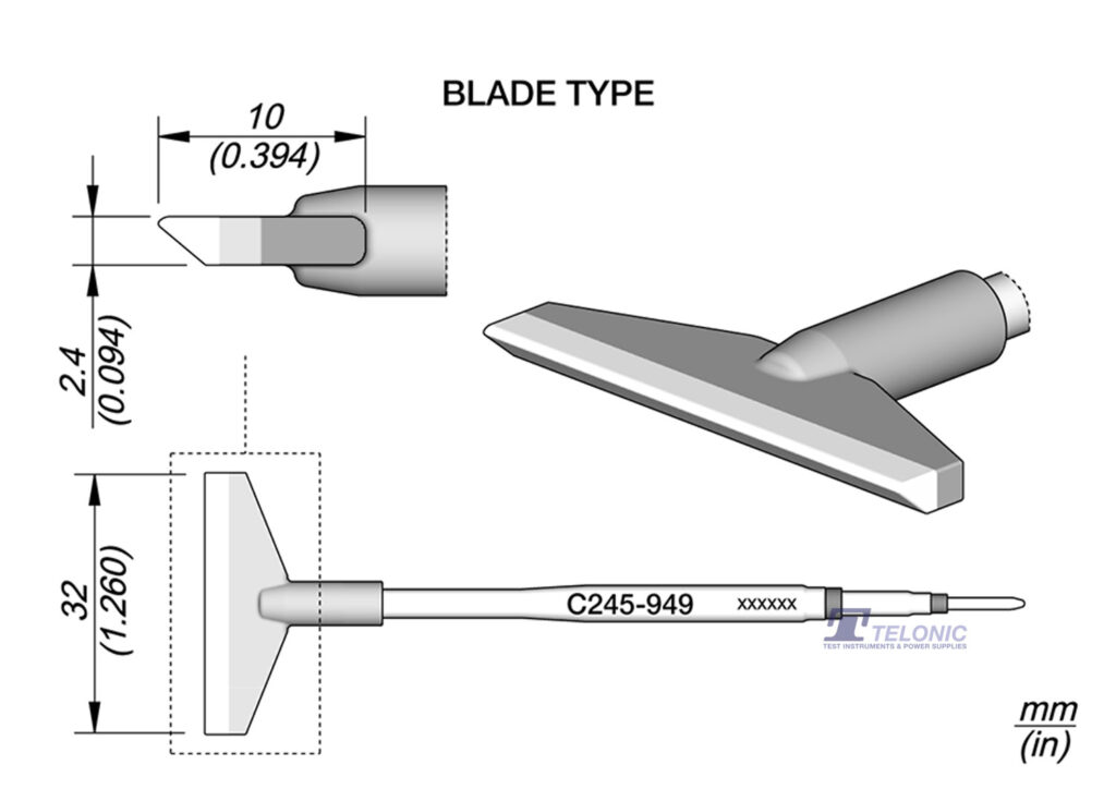 JBC C245224 SMD dissaldante punta per T245 : JBC