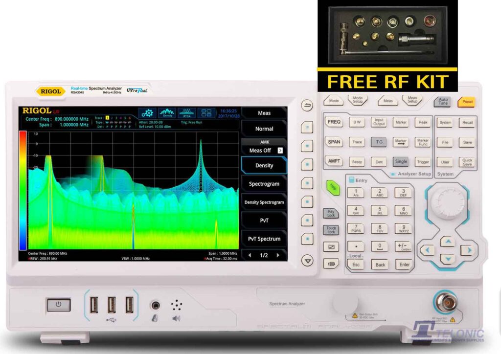 Rigol RSA3045 4.5GHz RealTime Spectrum Analyser