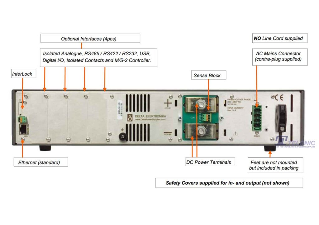 Delta Elektronika SM66-AR-110 Programmable DC Power Supply 0-33V 0-110