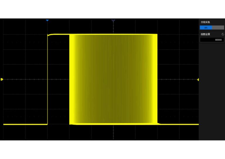 Segmented memory collection will store the waveform into multiple memory segments (up to 80,000) and each segment will store a triggered waveform as well the dead time information.
