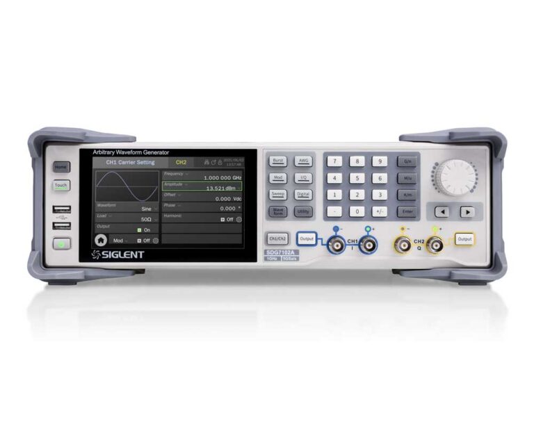 Image of Sdg7000a arbitrary waveform generator white background