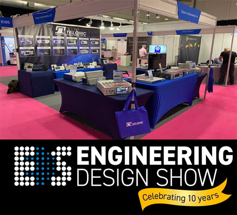 Visit Telonic at The Engineering Design Show 12th & 13th October 2022