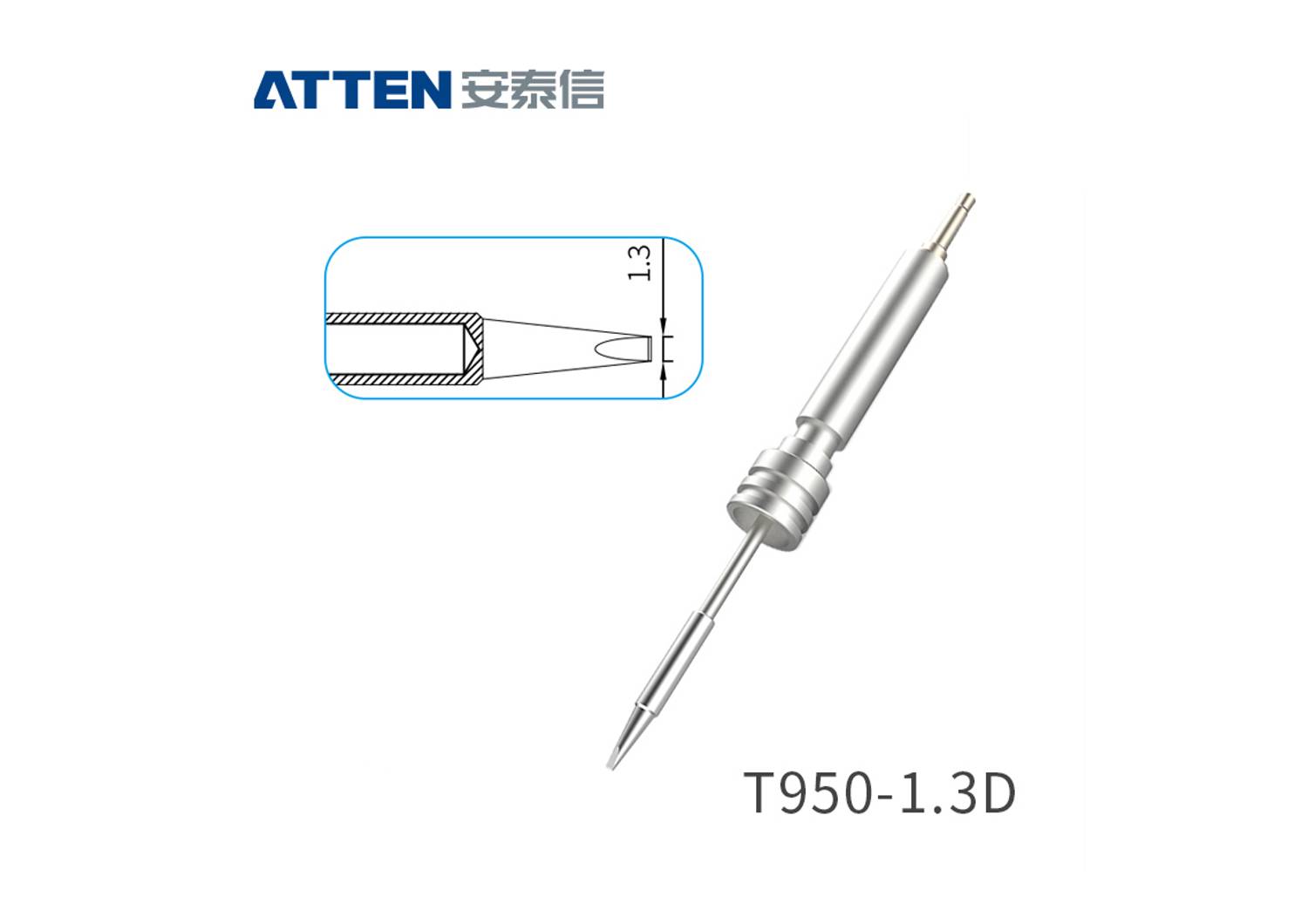 Atten T950-1.3D Soldering Iron Tip