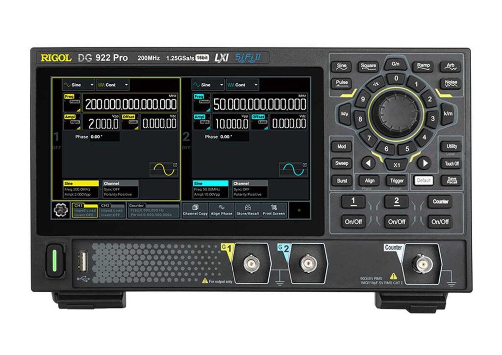 Rigol DG902 Pro 70MHz Dual-Channel Function / Arbitrary Waveform Generator