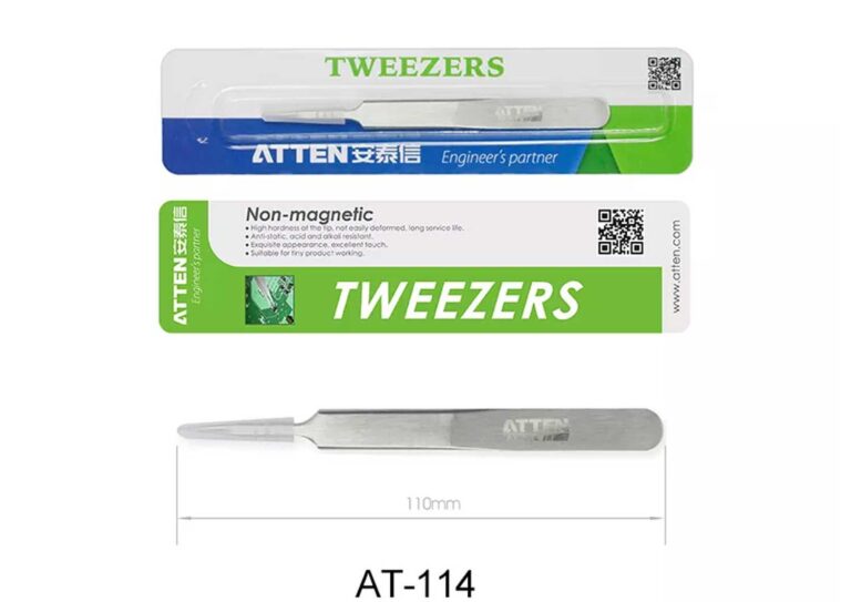 Atten-AT114-Tweezers-Telonic-UK