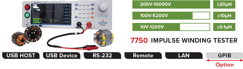 7750 Impulse winding tester