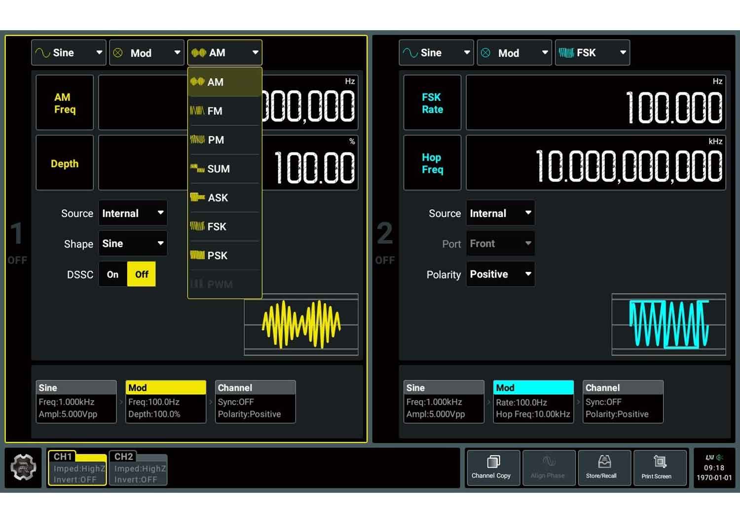 Rigol DG5000 Pro - IQ software option