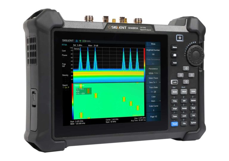 Siglent SHA861A Handheld Spectrum / Vector Network Analyser, 9 kHz – 3.6 GHz