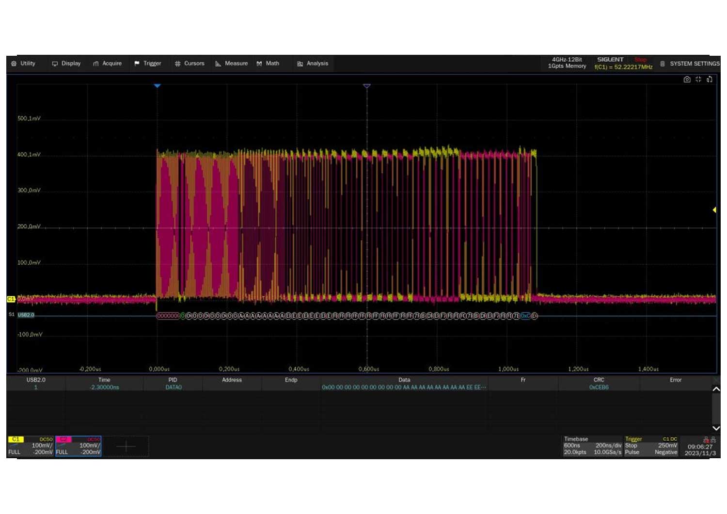 Siglent SDS7000APro-USB2 Software Licence