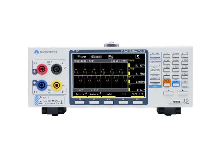 Microtest 7140 100kHz AC/DC Single-Phase Power Analyser/ Meter