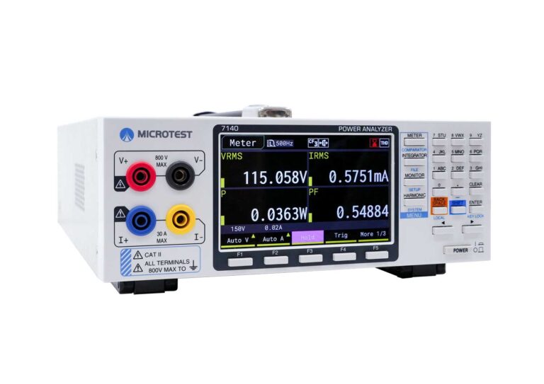 Microtest 7140 100kHz AC/DC Single-Phase Power Analyser/ Meter