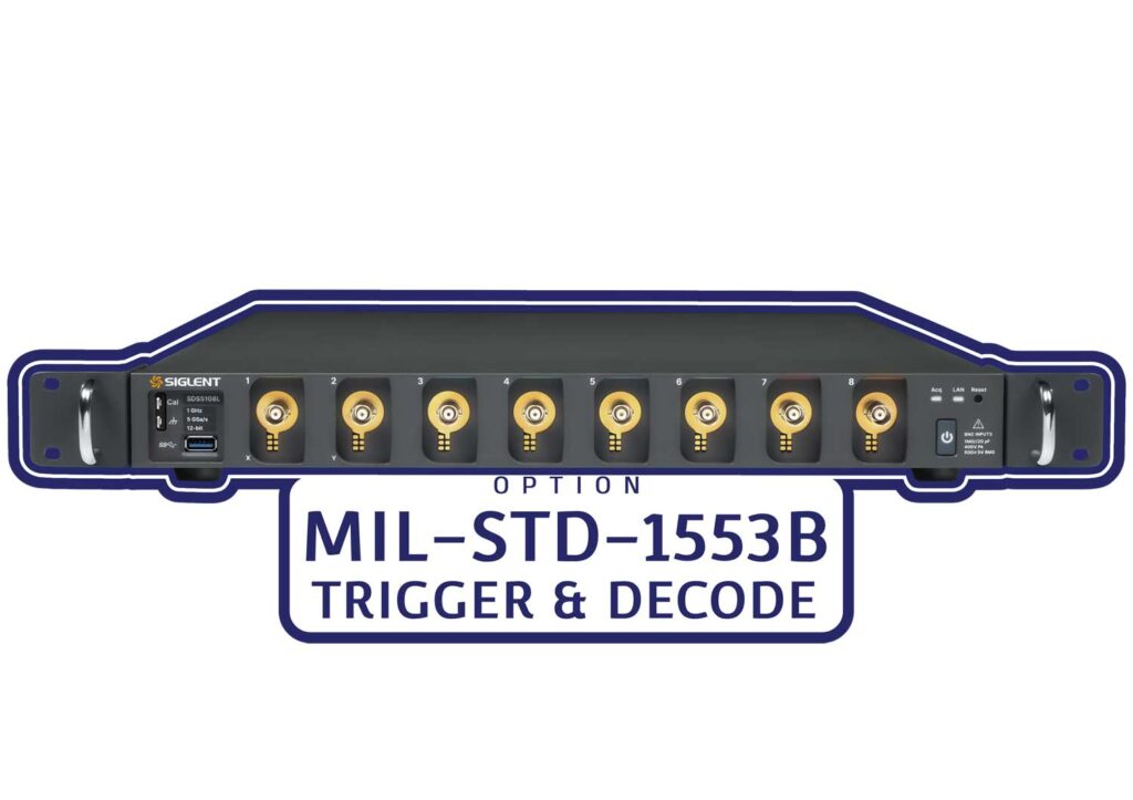 Siglent SDS5000L-1553B MIL-STD-1553B trigger & decode Software Licence