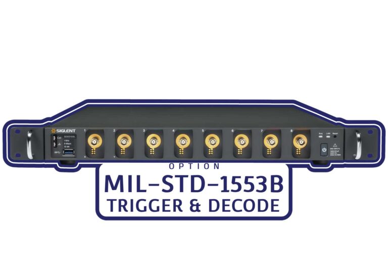 Siglent SDS5000L-1553B MIL-STD-1553B trigger & decode Software Licence