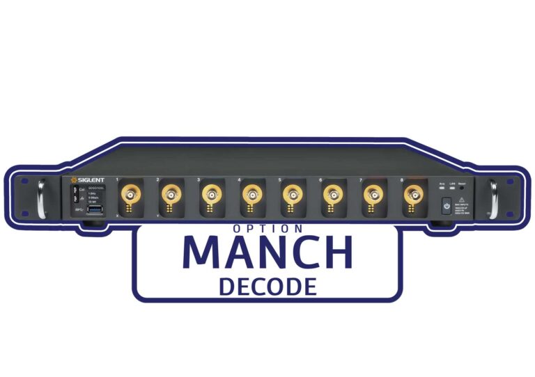 Siglent SDS5000L-Manch Manchester trigger & decode Software Licence