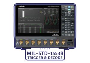 Siglent SDS5000HD-1553B MIL-STD-1553B trigger & decode Software Licence