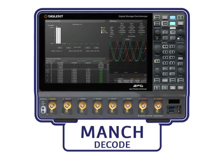 Siglent SDS5000HD-Manch Manchester trigger & decode Software Licence