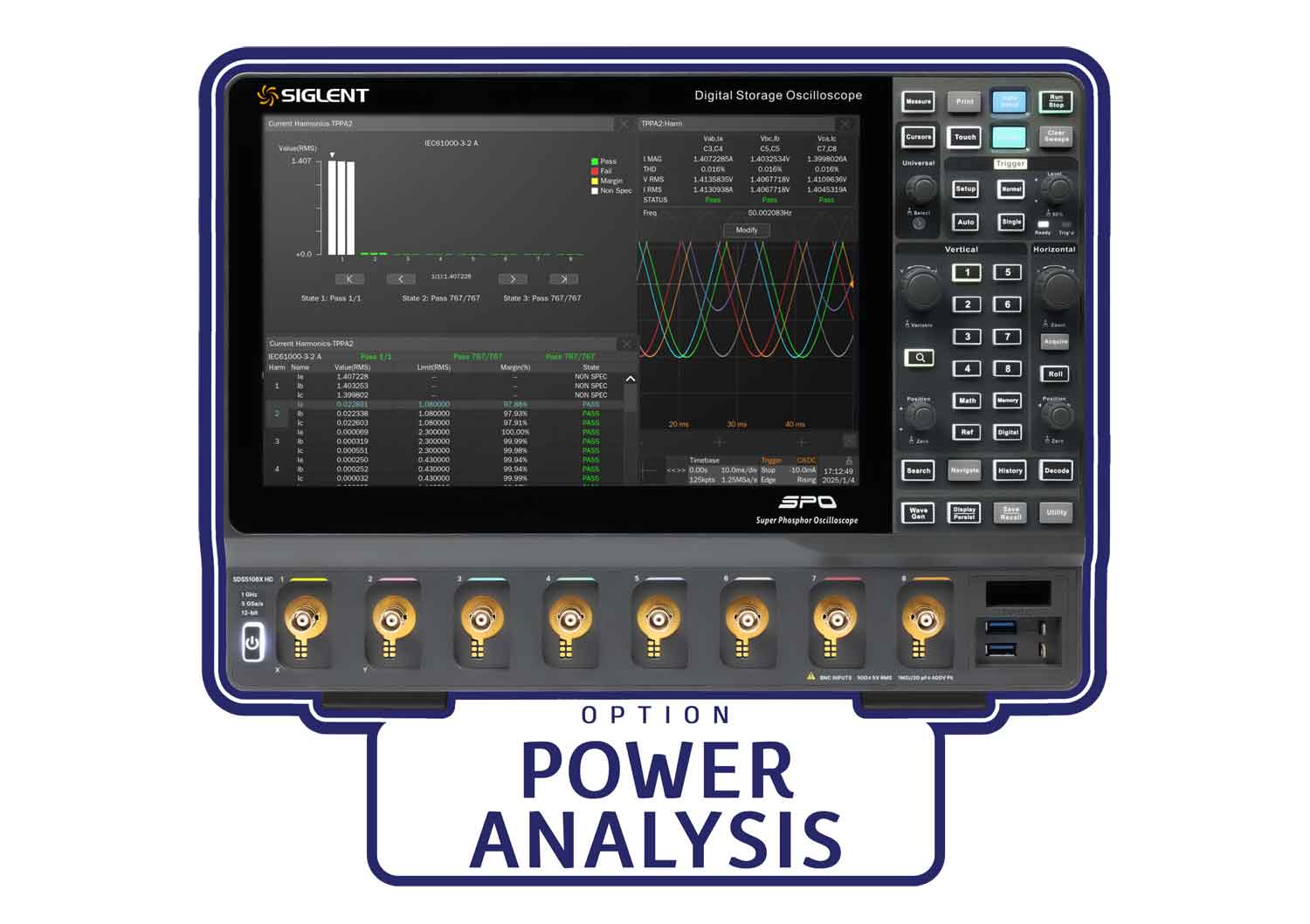 Siglent SDS5000HD-PA Power Analysis Software Licence