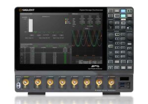 Siglent SDS5038X HD 8Ch, 350MHz, 5 GSa/s, 12 Bit, high resolution oscilloscope