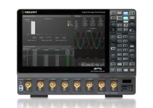Siglent SDS5108X HD 8Ch, 1 GHz, 5 GSa/s, 12 Bit, high resolution oscilloscope