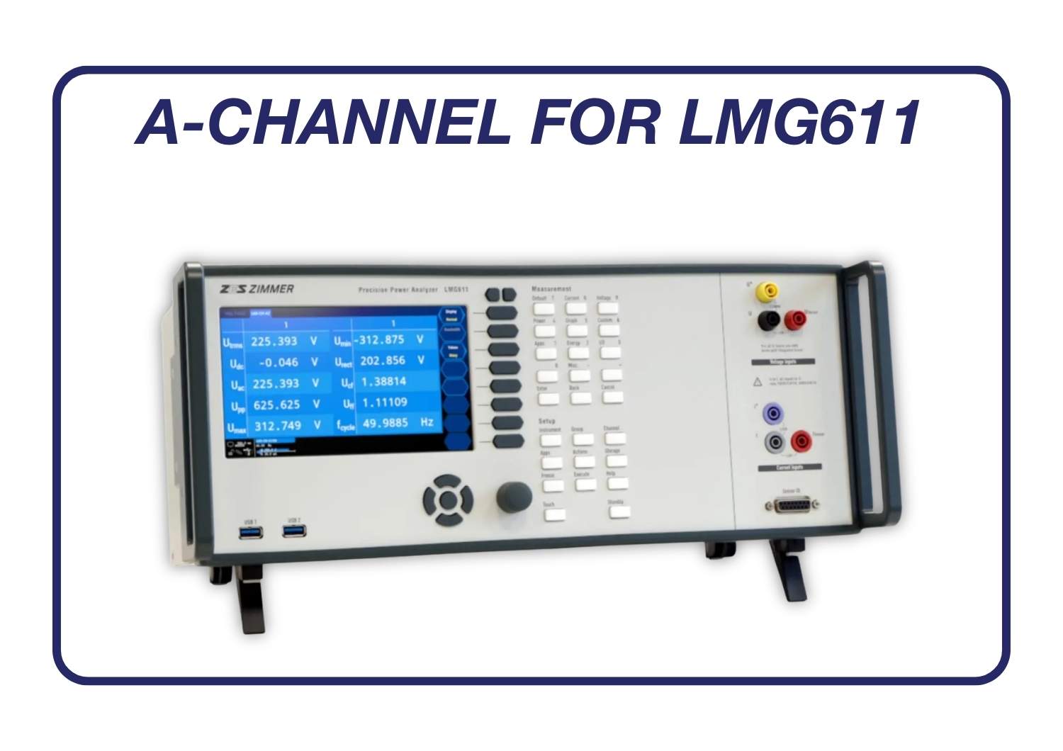 LMG611-A Measurement Channel for LMG611