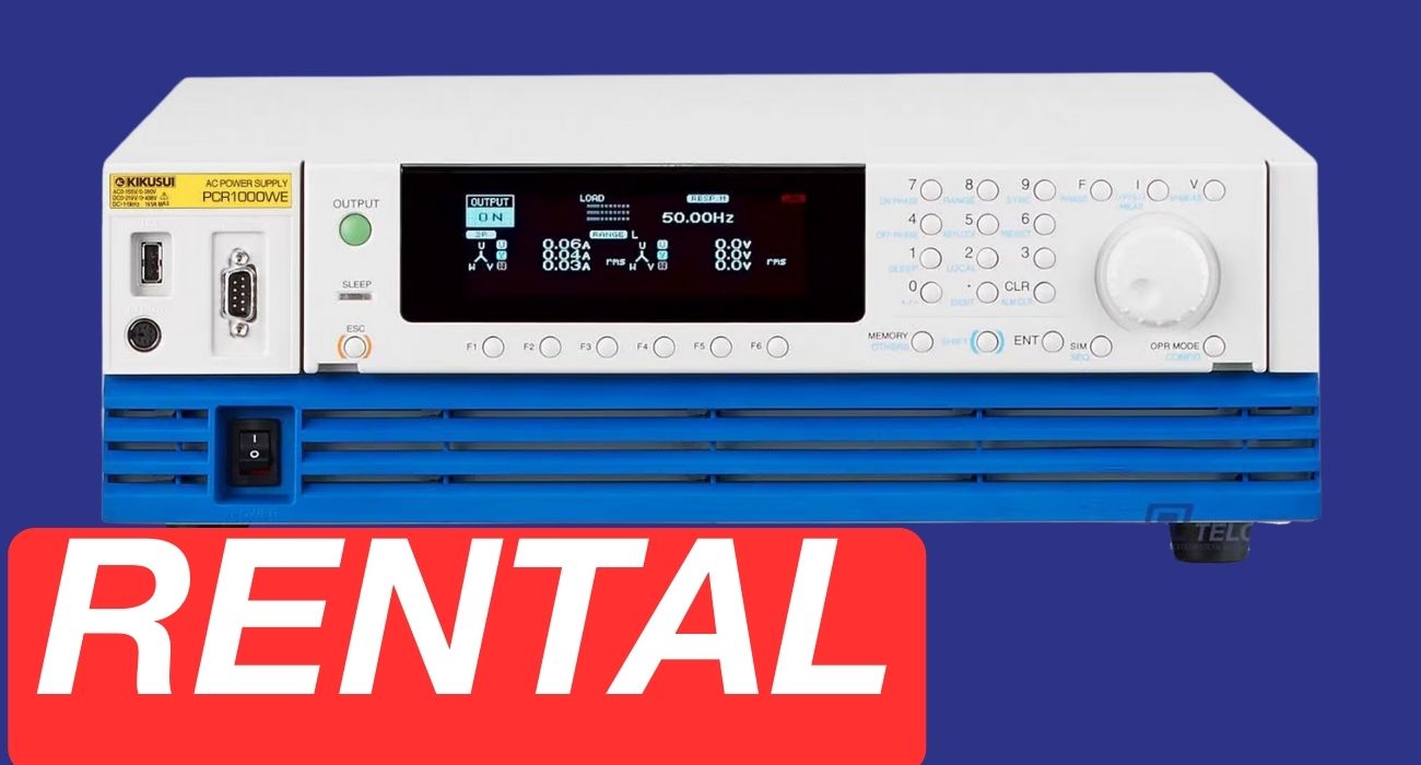 AC Supply Menu Rental