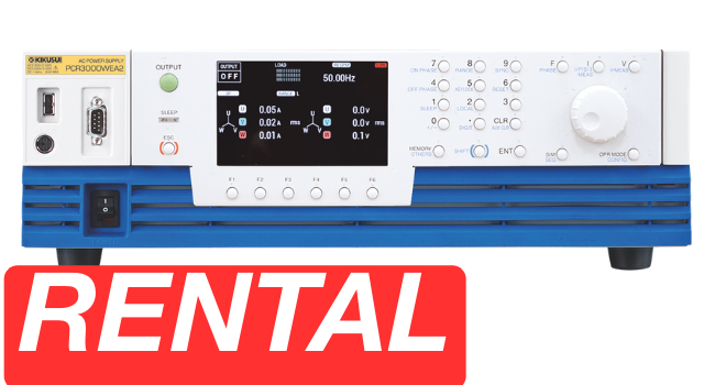 AC Supply Menu Rental