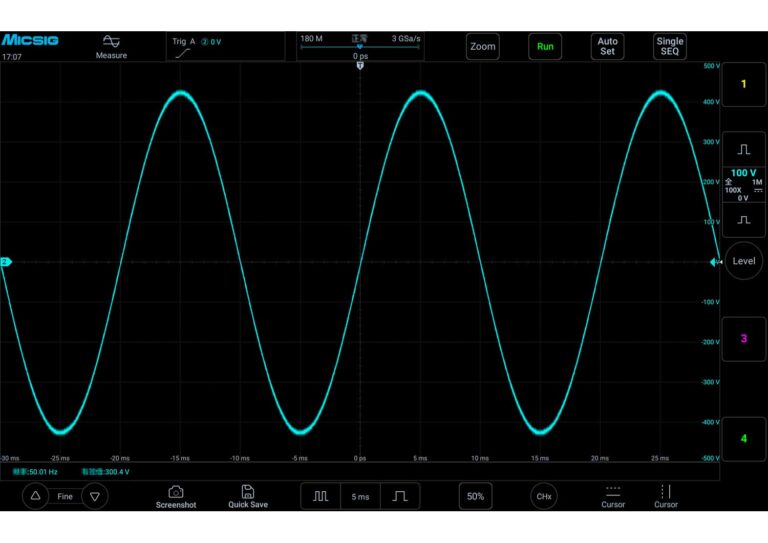 Easy to Handle High Current Measurements Easy to Handle High Current Measurements<br />
<br />
It supports the measurement of large currents up to 300Arms and accurately captures AC signals.