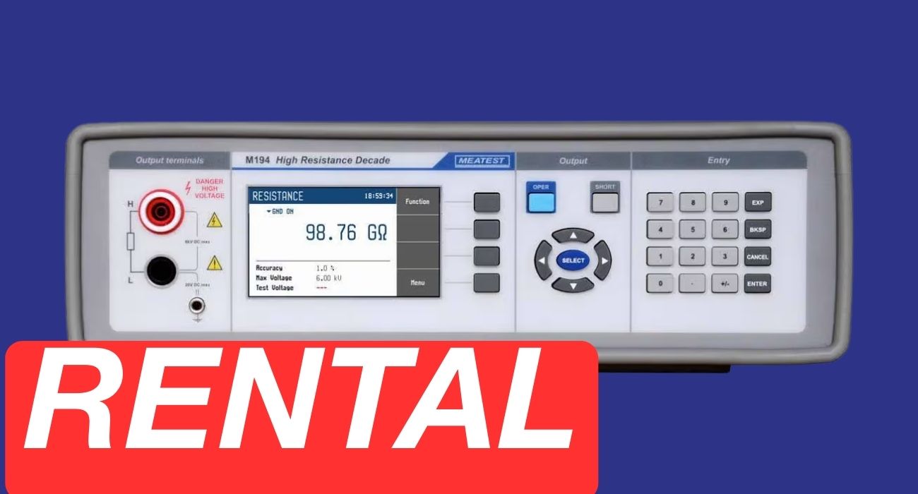 CalibAndMetro Menu Rental