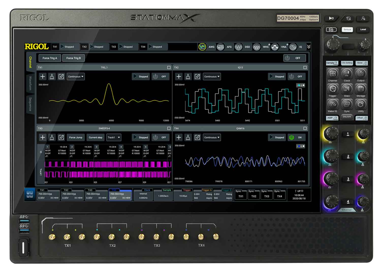 Rigol DG70002 Arbitrary Waveform Generator 2-channel, 2 GHz bandwidth