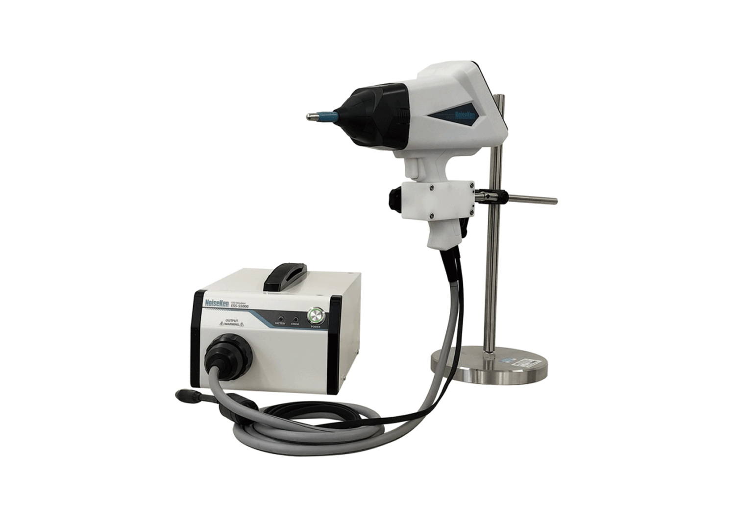 NoiseKen ESS-PS1 Electrostatic Discharge Simulator with GT-31S ESD Gun – IEC 61000-4-2 ED 3.0 & ISO 10605 ED 3.0 Compliant