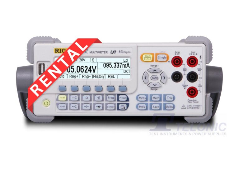 Image of Rigol dm3058 digital multimeter front