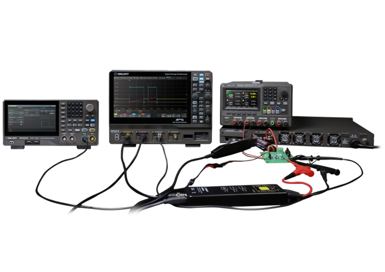 SDG3000X in Semiconductor Test Setup