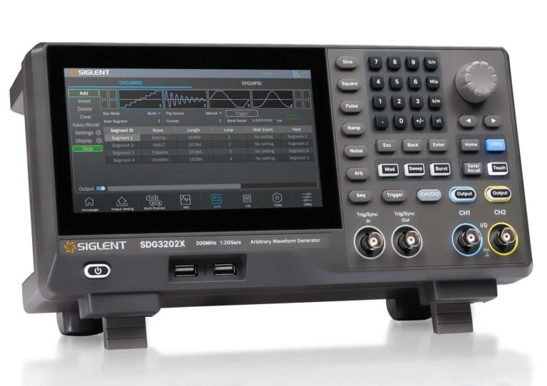 Siglent SDG3202X 2Ch, 200 MHz, 1.2GSa/s, Function Generator