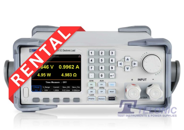 Image of Siglent sdl1030x e electronicload front