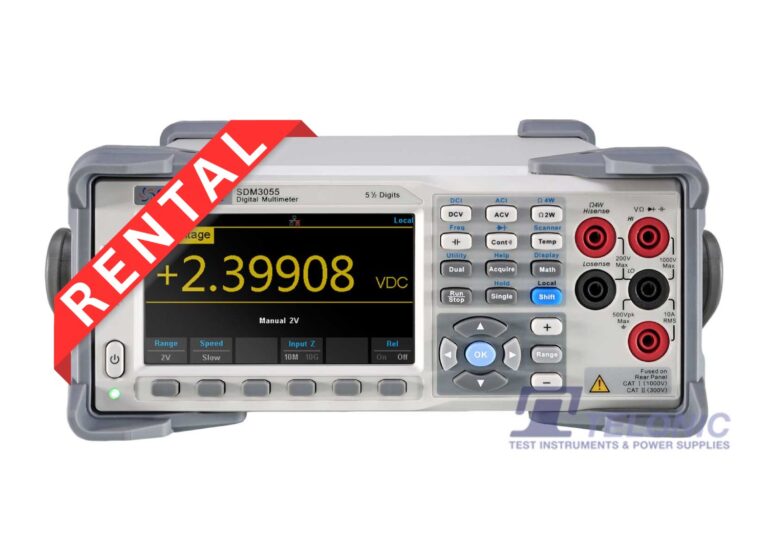 Image of Siglent sdm3055 multimeter front