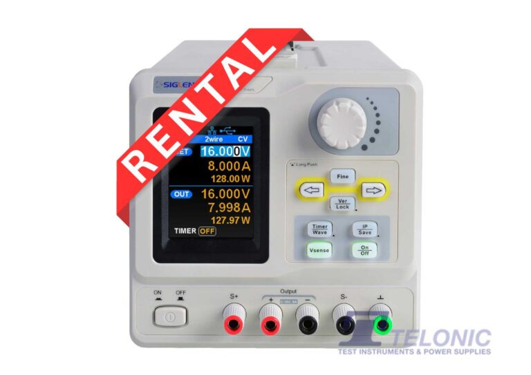 Image of Siglent spd1168x power supply front