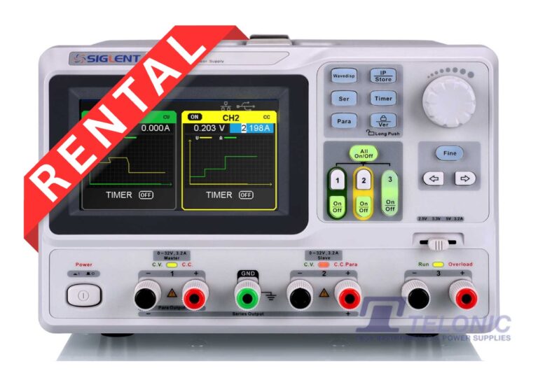 Image of Siglent spd3303x e power supply front