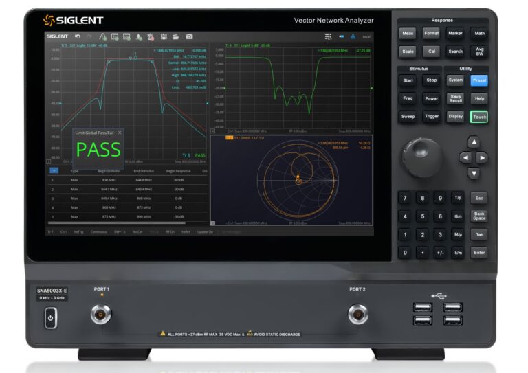 Image of Siglent sna5003x e telonicuk