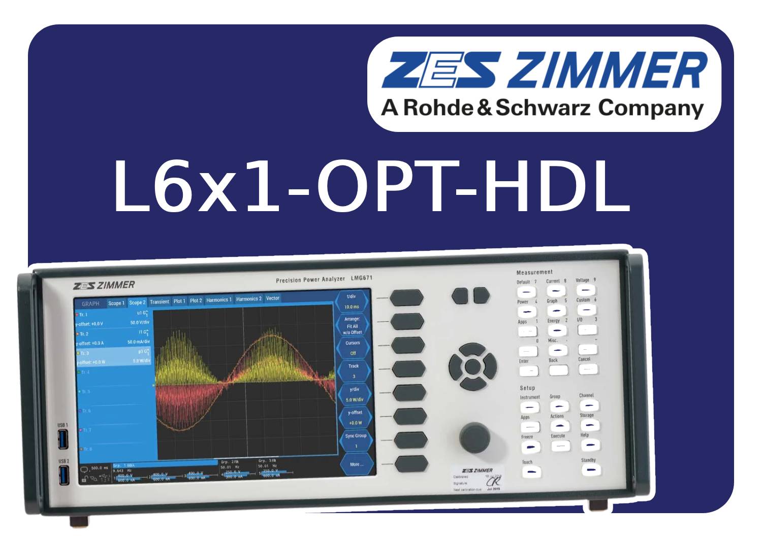 2x Handles for LMG600