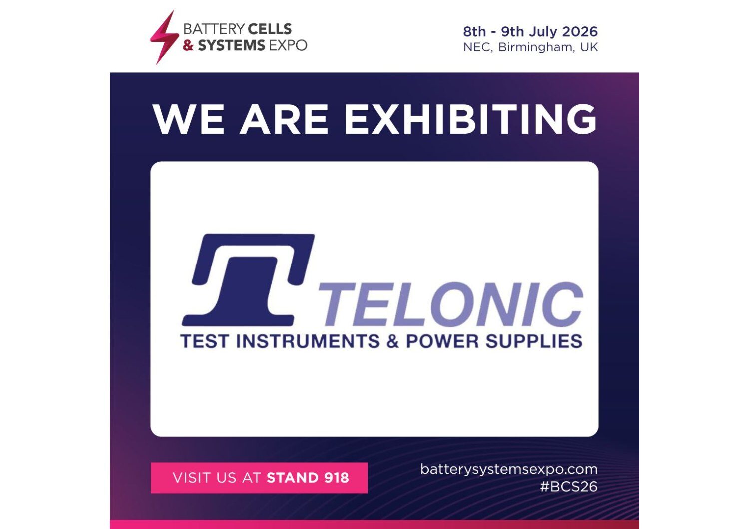 Image of Bcs26 telonic instruments telonicuk