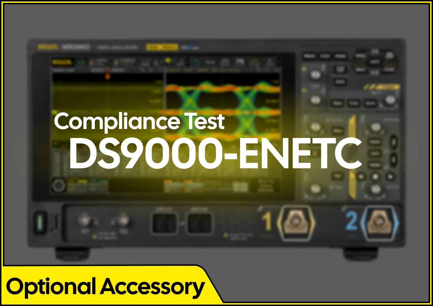 Rigol MSO/DS9000 100M/1000M Ethernet Compliance Test (PC Software)