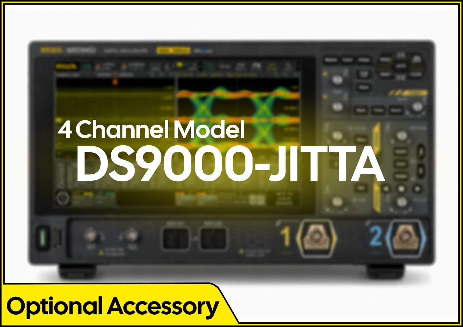 Rigol MSO/DS9000 Eye Diagram and Jitter Analysis Option (DS9202 is not supported)